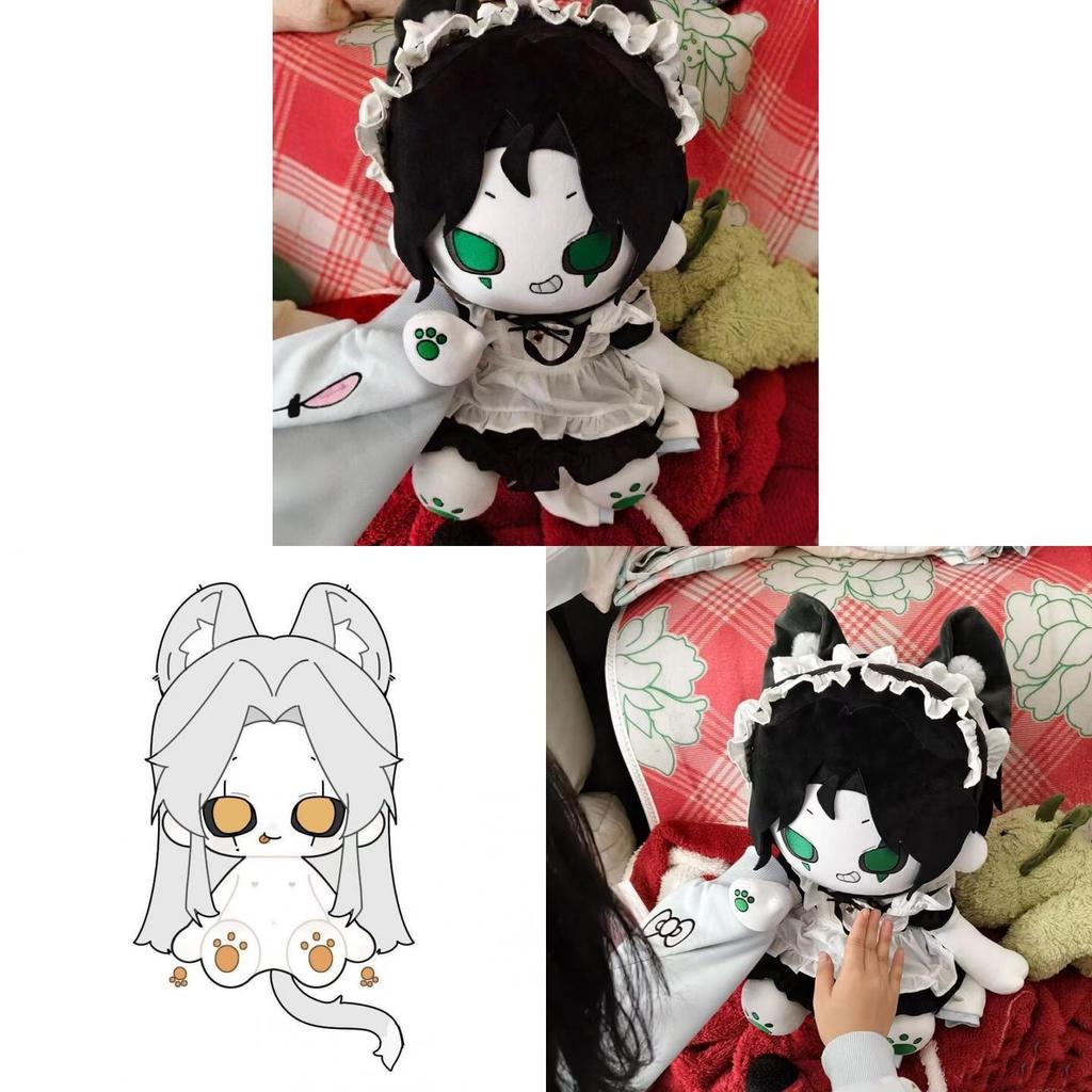 The Freak Circus Pierrot Plush Toy 40cm Cotton Doll Collectors Edition For Teens And Adults