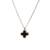 Fashion Four-Leaf Clover Necklace Female Tide Net Red Simple Temperament Personality Hundred Matching Collarbone Chain