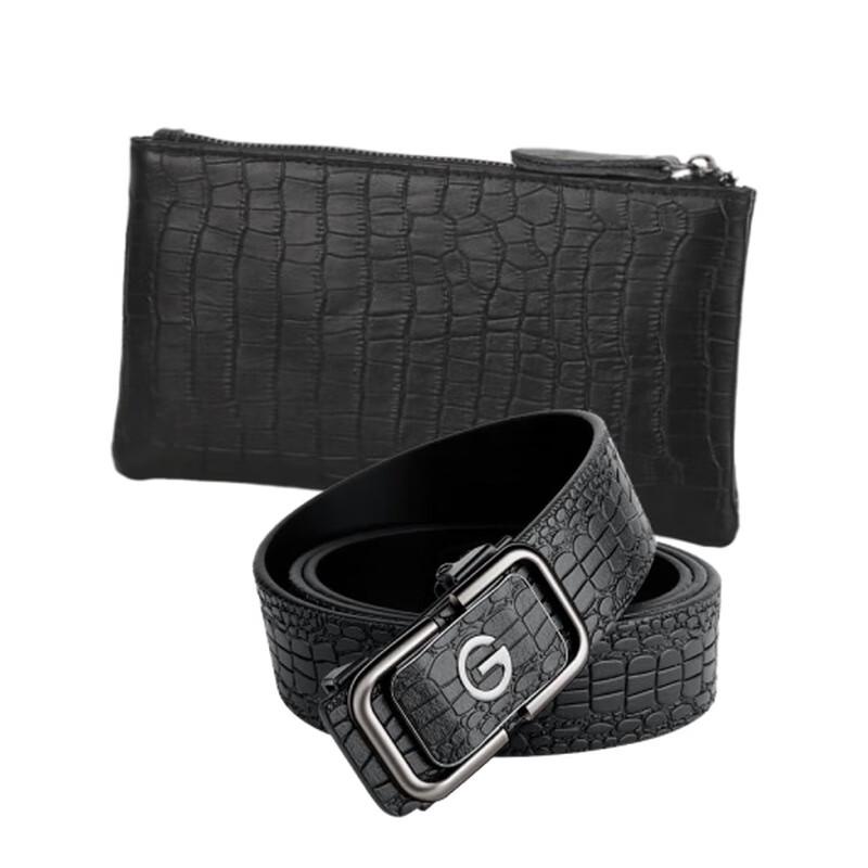 

Мужской кожаный ремень и кошелек GAINCOLOR