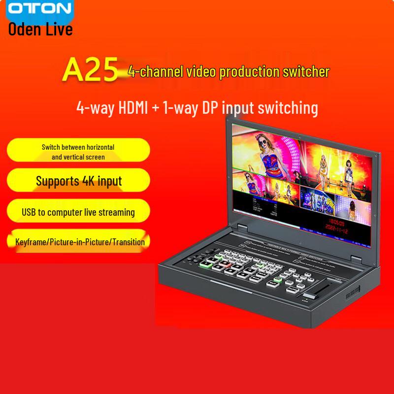 

Oton Broadcast Live Streaming Video Switcher