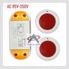 AC 220V Wireless Remote Control Switch & Round Adhesive Remote for Lighting Fixtures