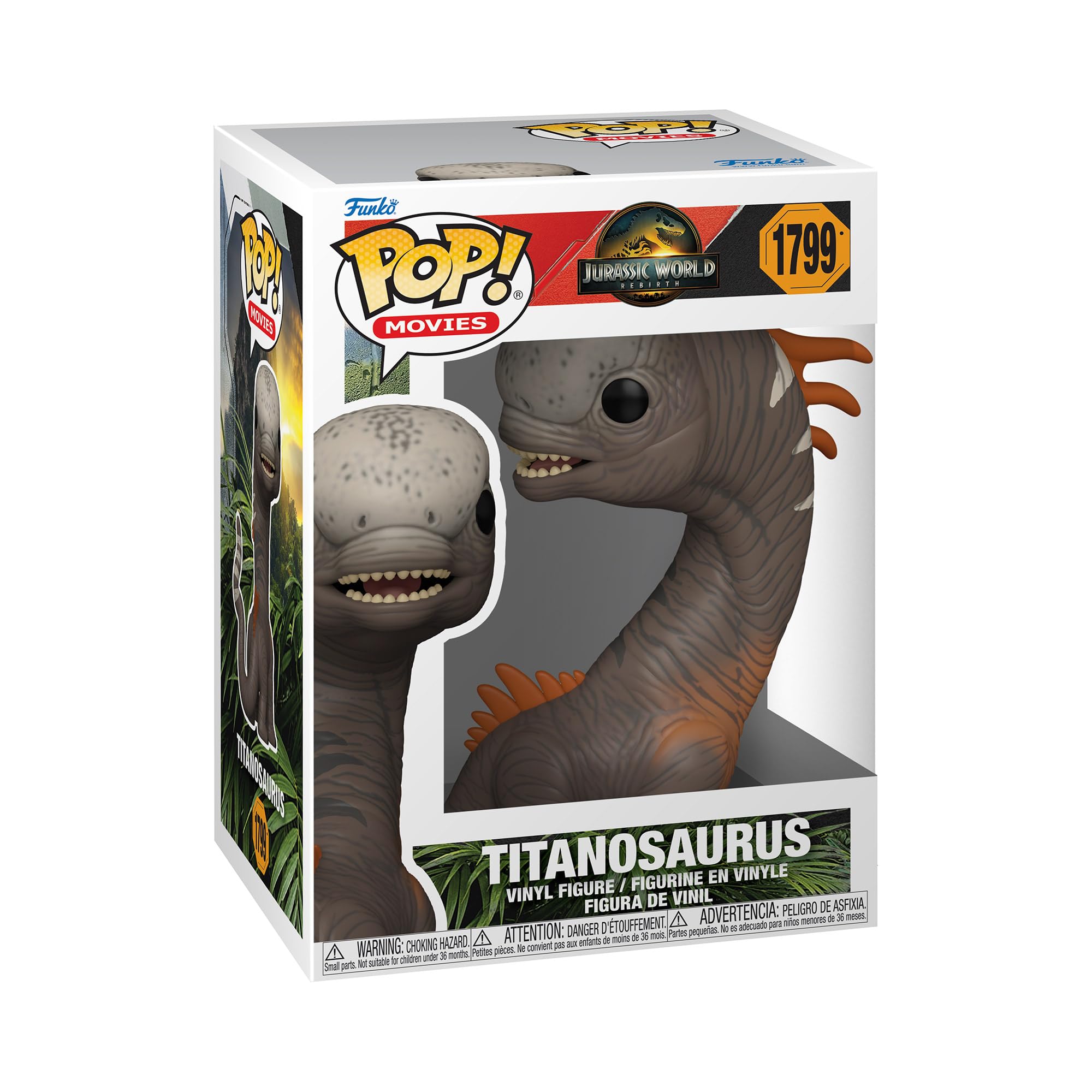 

FUNKO Jurassic Land of Resurrection Movies Pop! World белый