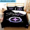 3PCS K-pop Group Performance 3pcs Bedding,Including 3PCS Duvet Cover And 2pcs Pillowcases Perfect for Christmas,Ideal for Bedroom, Dormitory