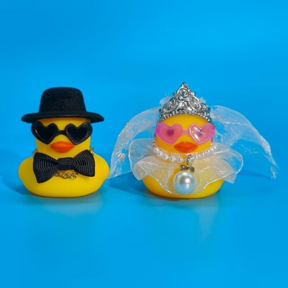 Funny Wedding Little Duck Decorations Bride Groom Party Supplies  Commemorative Gift
