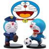 Toy Doraemon 6pcs  Police Football Players Workers Scientists Painter Astronaut