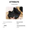 All-Black Women's Cushioned Walking Shoes: Non-Slip, Warm, and Cozy for Fall/Winter.