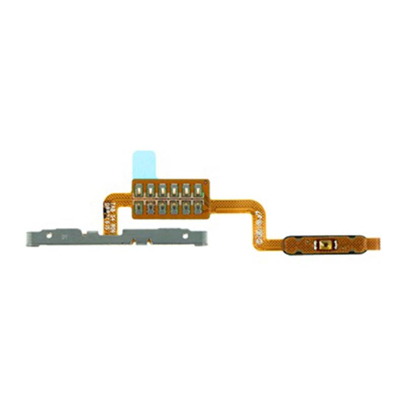 

For Samsung Galaxy Tab S5e SM-T720 T725 Power On/Off and Volume Flex Cable Replacement Part (without Logo) Black
