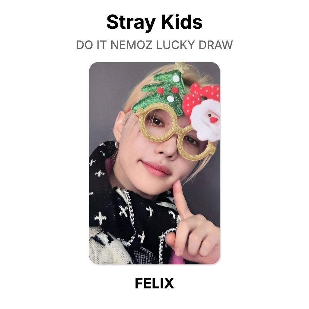 Stray Kids DO IT NEMOZ LUCKY DRAW Official Photocard