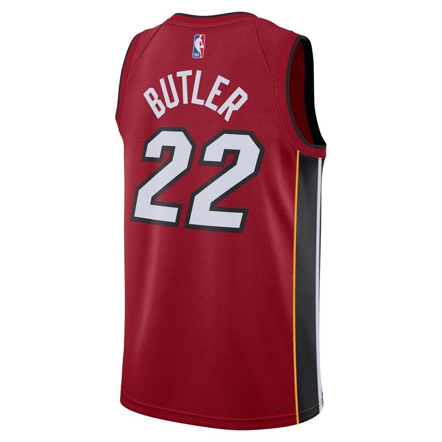 Jordan Nba Heat Statement Edition Swingman "22 Butler" Jersey tank top Men's DO9532-608