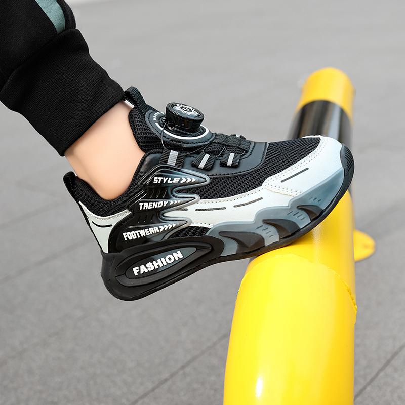 Pantofi Sport Rotativi Ușori / Confortabili pentru Băieți cu Plasă Respirabilă pentru copii