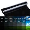 3mx50cm Car Window Tint Film 1/15/35/50 Percent UV Protector Glass Sticker Films Black Car Window Foils Tinting Film