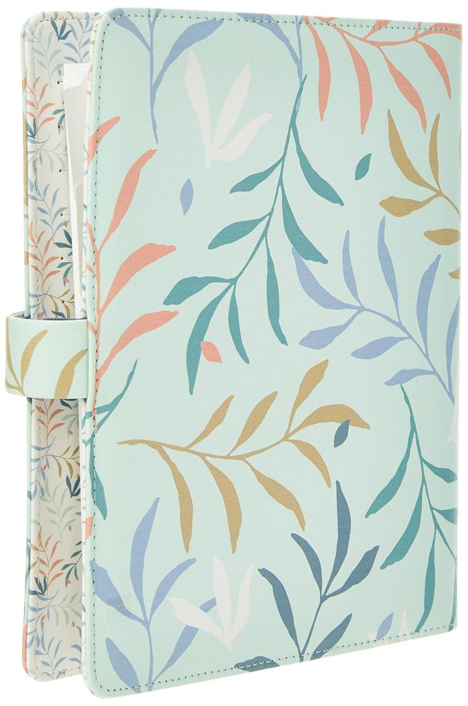 Filofax Botanical Planner, A5, Mint, 022649, Officially Imported