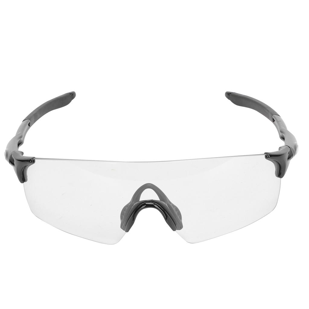 Fahrradbrille Photochrome Sonnenbrille UV-Schutz für Mountainbike Outdoor Sport Schwarz