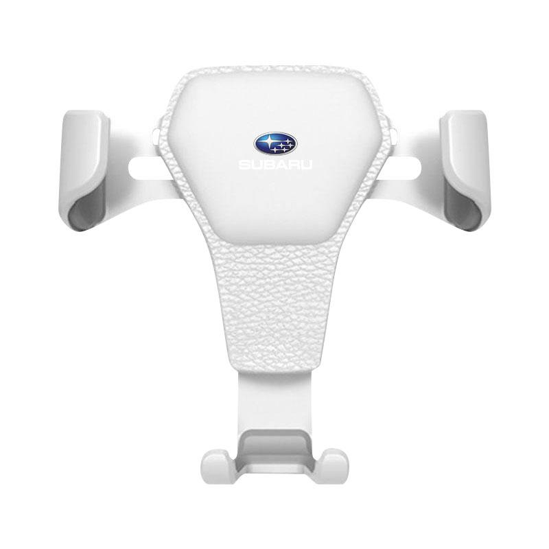 

Автомобильный держатель для телефона Вентиляционное отверстие G-сенсор Подставка для смартфона GPS Для Subaru Forester Xv Impreza Wrx Sti 2010 Outback Legacy белый