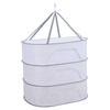 1-3 Lagen Trockennetz Kräutertrockner Netz Gemüse Lebensmittel Fisch Hängendes Trockengestell Kleidung Trockennetz Blumen Knospen Pflanzen Organizer