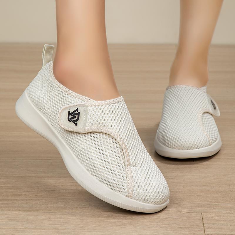 

Women Shoes Breathable Women s Sneakers Comfortable Tenis Outdoor Walking Sneakers Sock Jogging Shoes 35 бежевий