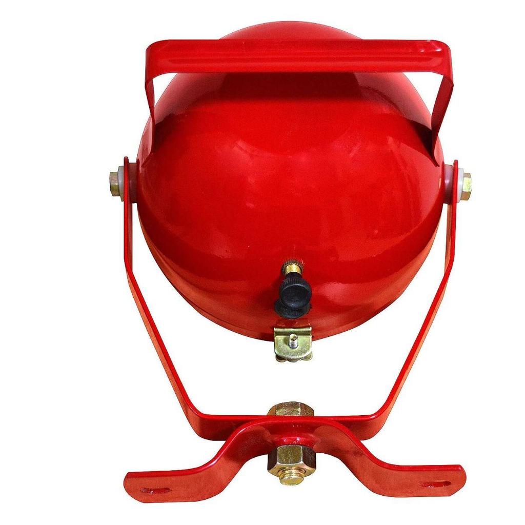 Red Plough Lamp Assembly with 12V Bulbs | Suitable for Massey Ferguson Tractor Headlight 135, 240, 265, 285, 375