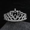 Bridal Crown Claw Chain Rhinestones Crown Dance Suit Dinner Accessories Birthday Party Adult Children Hair Comb Headband