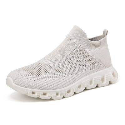 Modische Herren- und Damen-Laufschuhe, sportliche Freizeitschuhe, atmungsaktiv und rutschfest, leichte Walking-Slipper