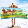 Beach Towel Fantasy Castle Microfiber Beach Towels Quick Dry Bath Towel Sports Beach Travel Towel Swimming Pool Towels for Girl