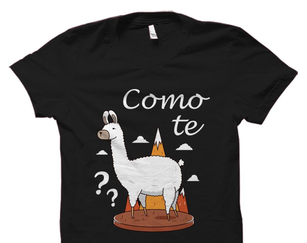 Cinco De Mayo Shirt Como Te Llama Shirt. Cute Llama Shirt. Llama Shirts. Mexican Holiday Shirt. Funny Lama Shirt. Lama Lover #OS184