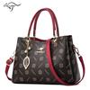 Tote bag women's new fashion printed presbyopia women's shoulder portable oblique span women's bag medium and old mother bag