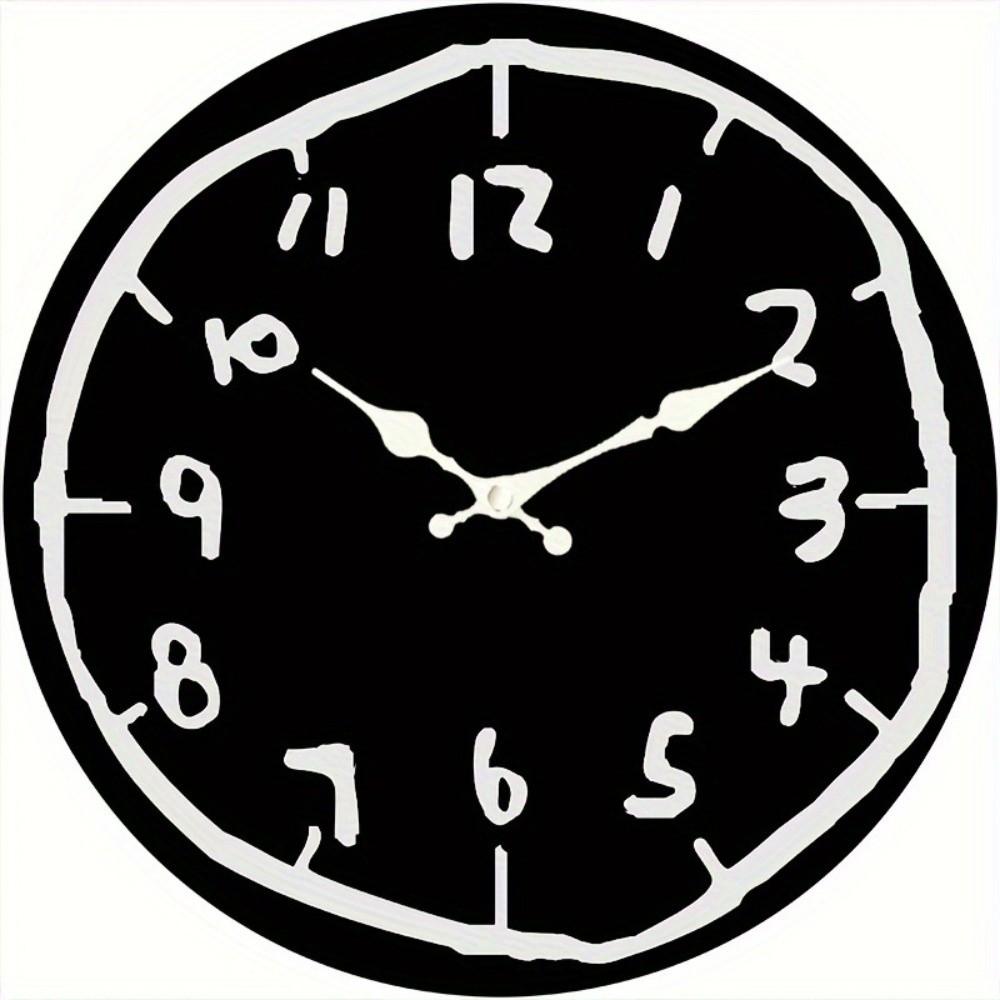 

Special Design Creative Clock Cartoon Design Silent Wall Clock Bedroom Decoration Style 2