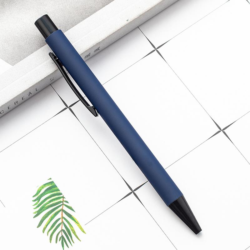 10Pcs Metal Gift Advertising Pen Student Stationery Office Ballpoint Pen Name Promotional Pen