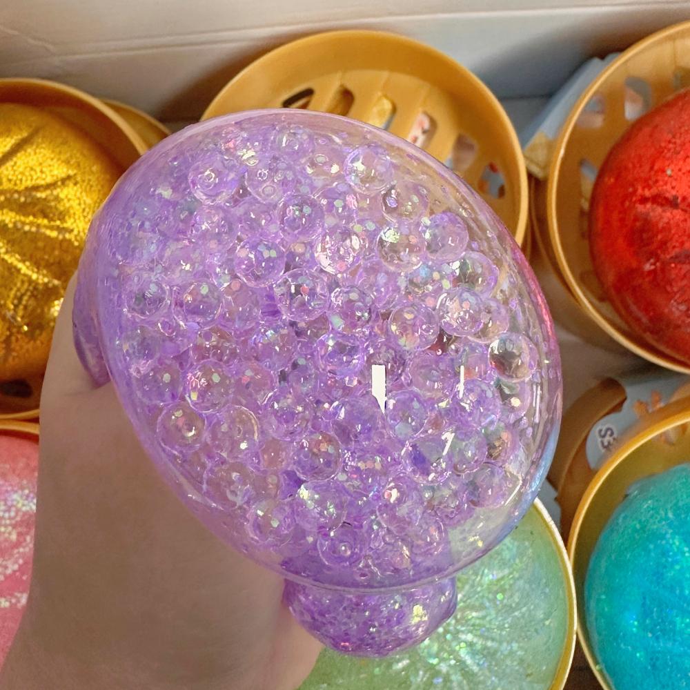 Dumpling Shaped Decompression Squish Ball Low Rebound Stress Relief Dough Reusable Office Home Decor Gift Ideal For Daily Use