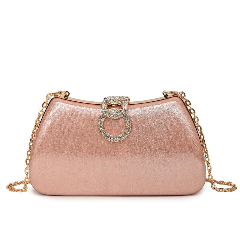 Women's bag exquisite light luxury special-shaped solid diamond-encrusted women's chain small square bag spring new women's shoulder messenger bag