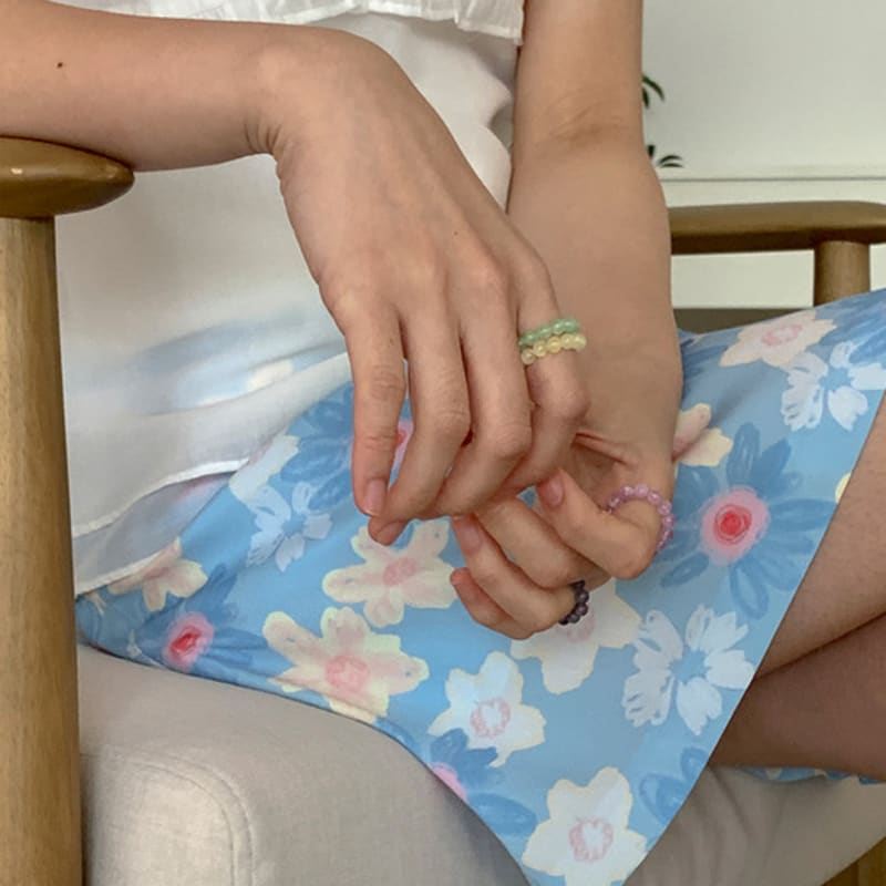 TORTOISE 1+1 Fez Jelly Ring_4colors