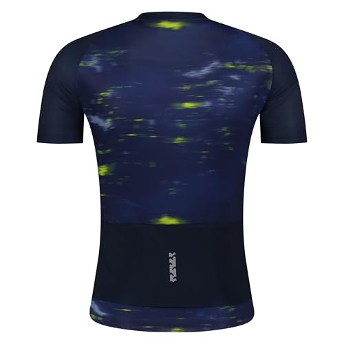SHIMANO Cycling Jersey Logo Short Sleeve Jersey Blue Navy XS (European Size) Recommended Height: 157-167cm