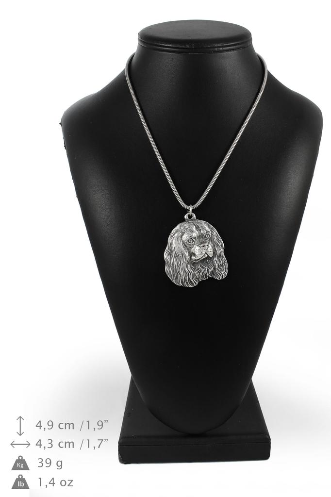 Cavalier King Charles Spaniel – Necklace with a dog, dog pendant on a silver chain | Art-Dog