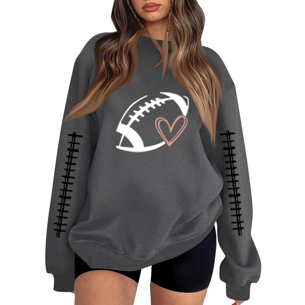 Unisex Lightweight Long Sleeve Neck Pullover Printed Sweatshirt
