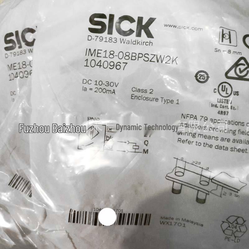 IME18-08BPSZW2K Sick Inductive Proximity Switch 1040967 - Brand New & Original In Stock