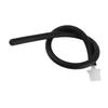 Enema Kit Portable Reusable Silicone Shower Enema Tube for Cleaning Anal Colon and Vagina Black