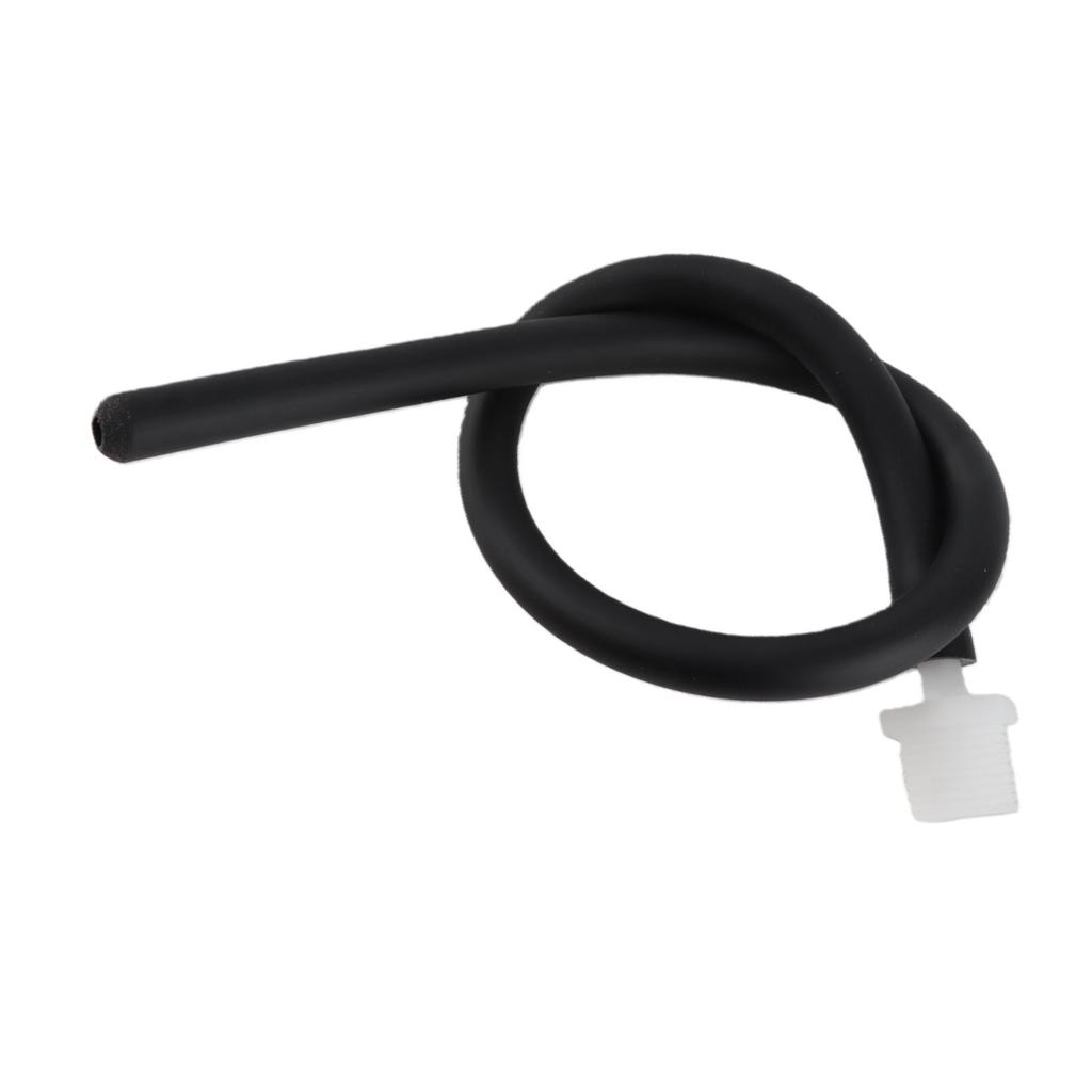 Enema Kit Portable Reusable Silicone Shower Enema Tube for Cleaning Anal Colon and Vagina Black