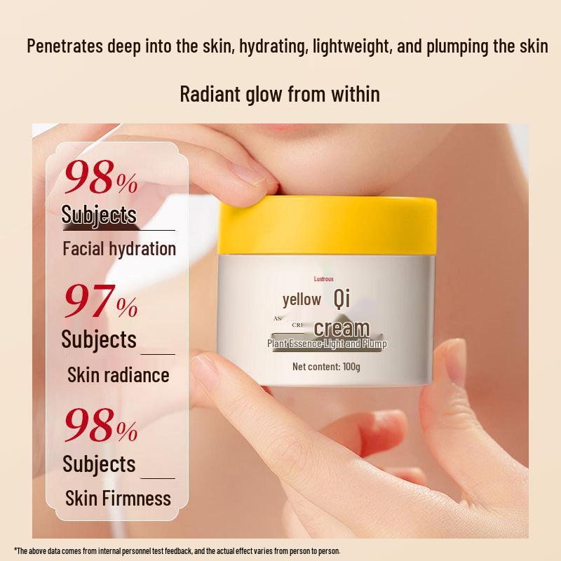 Luo Ya Yingrun Tragant Gesichtscreme: Hydriert, Feuchtigkeit spendend, Verbessert Mattheit und hellt die Haut auf.