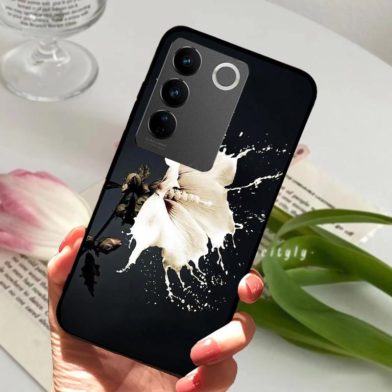 For Vivo V2230 V27 Pro 5G Case Popular Animal Cool Soft Back Protective Cover For Vivo V2237 V27e VivoV27 V 27 E Phone Bag Case