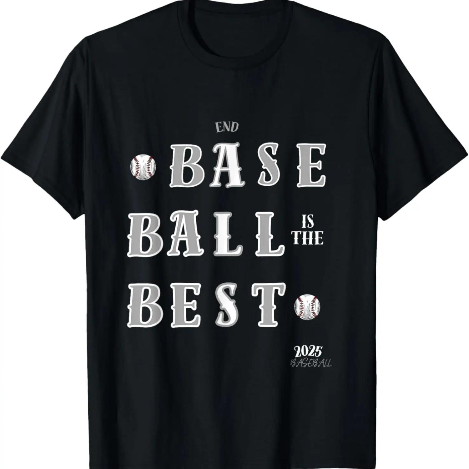 

End ALS Baseball Is The Best cool T-Shirt S