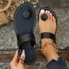 Big-size Slippers, New Style Casual Flat Beach Shoes for Women