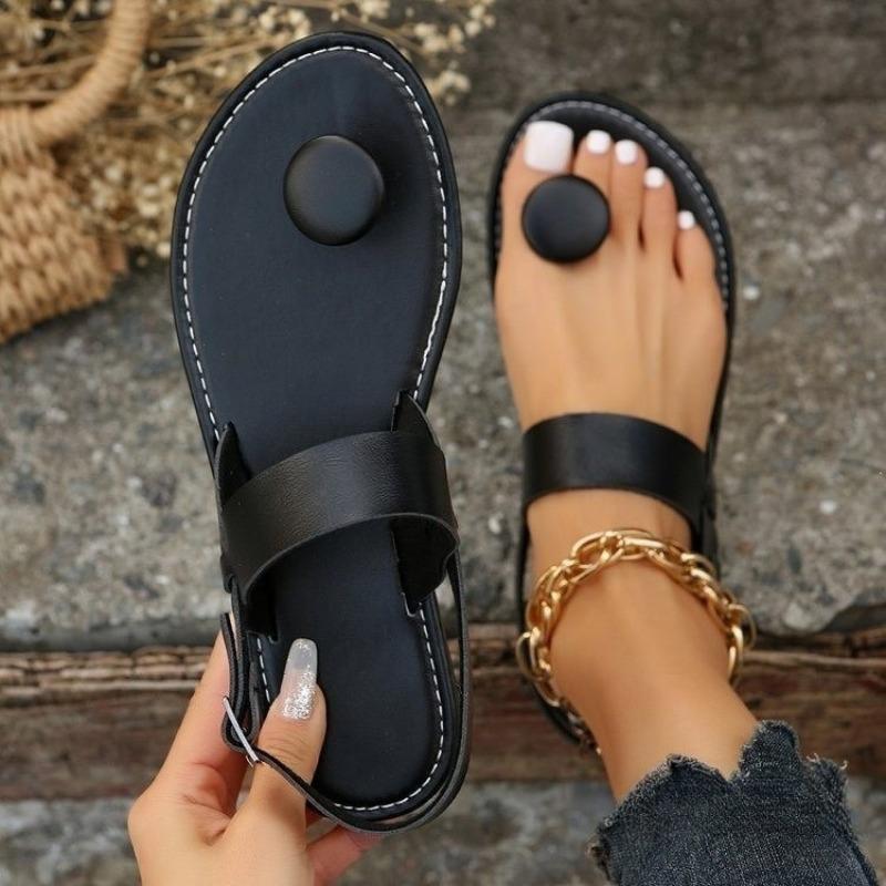 Big-size Slippers, New Style Casual Flat Beach Shoes for Women