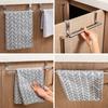 Towel Bar Stainless Steel Towel Bar Cabinet Door Napkin Hanging Bar Stainless Steel Bathroom Kitchen Cabinet Door Wipe Home Rack