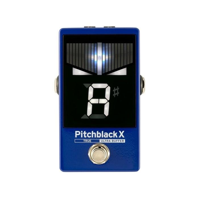 KORG Pitchblack X Guitar/Bass Tuner Pedal ±0.1 Cent Accuracy, Ultra Buffer, True Bypass, DC Output, Strobe Tuning, Blue