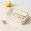 Press-Release Ice Cube Tray with Lid Food-Grade Silicone Popsicle Mold for Freezer Leak-Proof Stackable Ice Maker for Home Party