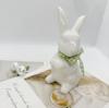 Kreatives Keramik-Kaninchen-Ornament für die Heimdekoration - Ideal für Wohnzimmer, Eingangsbereich oder Weinschrank.