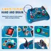 Kids Handheld Switch Socket Led Lights Button Toys Montessori Busy Board Analog Circuit Board Education Cognitive Baby Game Gift