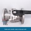 KITZ 2-Inch 316 Stainless Steel Flanged Ball Valve (150UTBM, CF8M S14A)