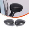 For Fiat 500 rearview mirror cover, car side rearview mirror protective case, decorative cover, ABS (change version) 2016 -2023