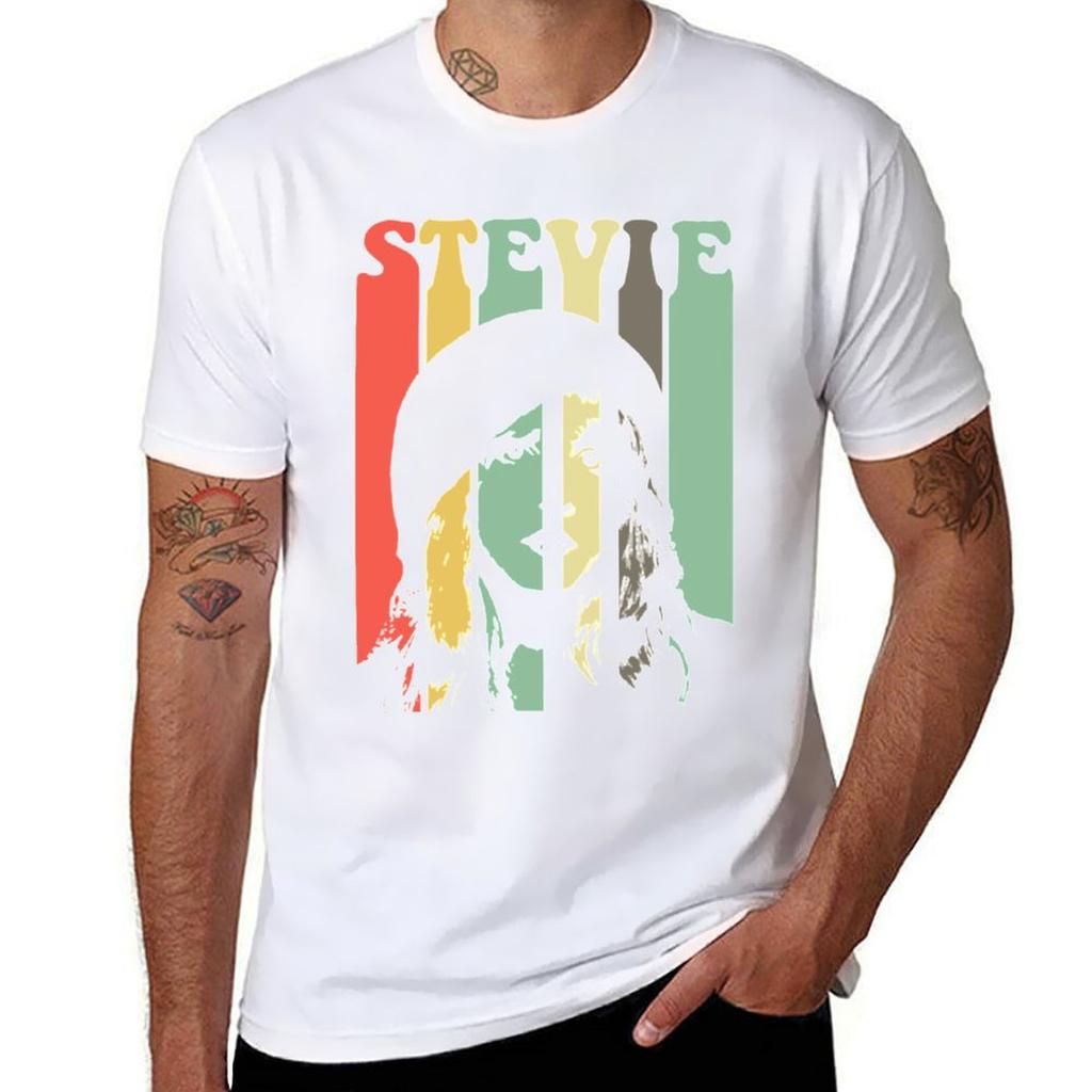 Stevie TShirt Casual Soft Cotton Short Sleeve Tee